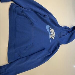 Nike Royal Blue Fleece Hoodie